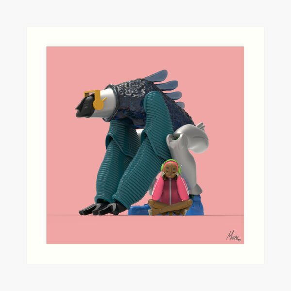 Nono and Grahokai Art Print