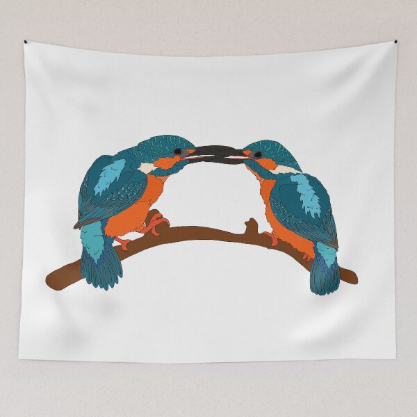Item preview, Kingfishers designed and sold by nolessjess.