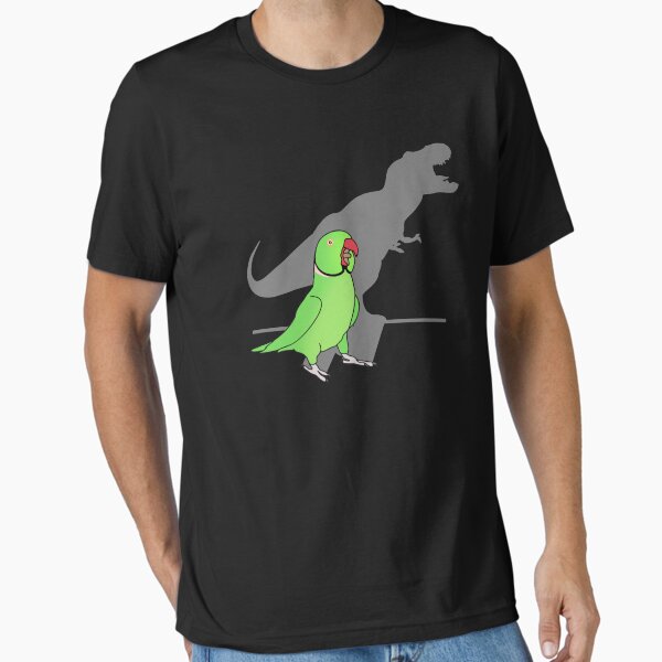 Item preview, T-rex green indian ringneck designed and sold by FandomizedRose.