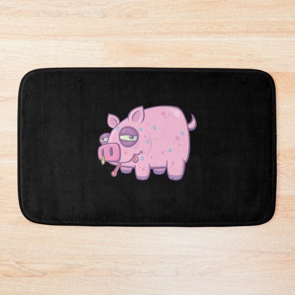 Item preview, Cartoon Swine Flu Pig designed and sold by fizzgig.