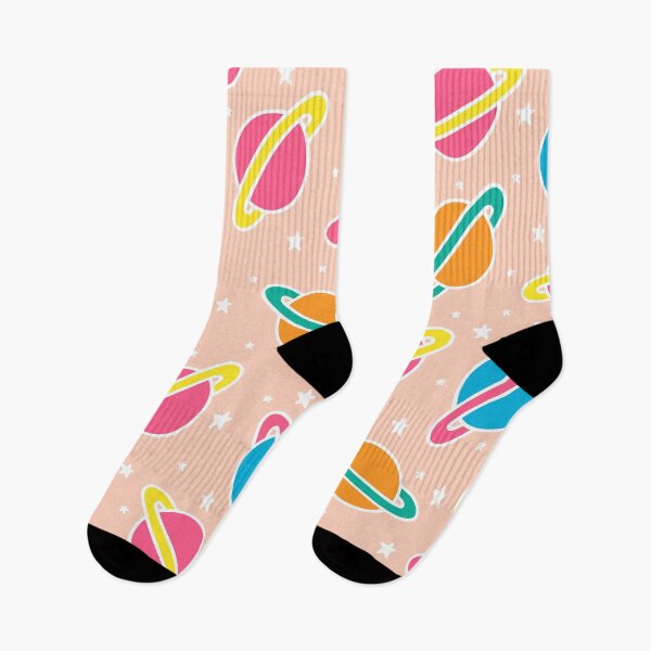 Item preview, Pink Planets Pattern designed and sold by evannave.