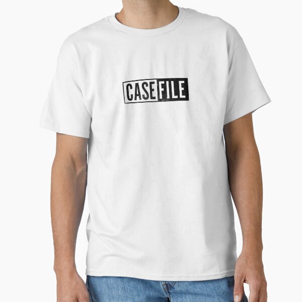 Casefile True Crime – Casefile Logo (Dark) Classic T-Shirt