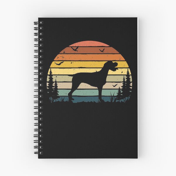Item preview, German Wirehaired Pointer Dog Retro Vintage  designed and sold by rafaeltto.