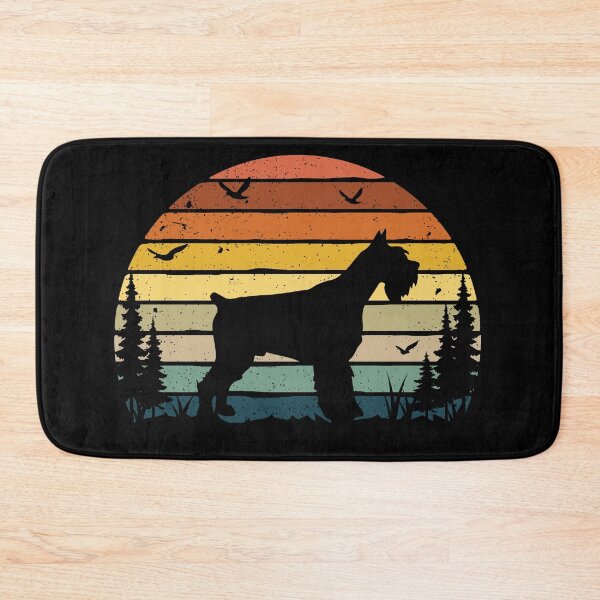 Aperçu de l'œuvre Giant Schnauzer Dog Retro Vintage créée et vendue par rafaeltto.