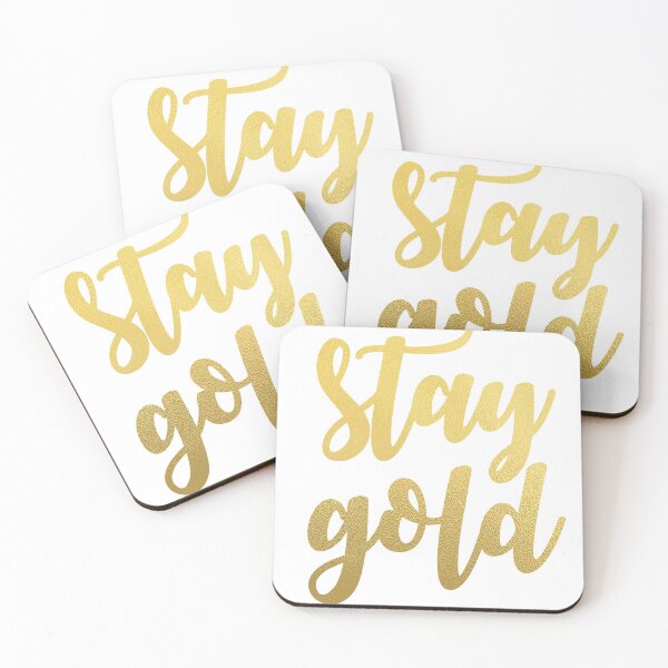 Item preview, STAY GOLD designed and sold by christikdesigns.