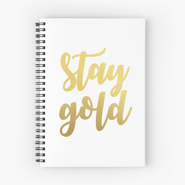 Item preview, STAY GOLD designed and sold by christikdesigns.