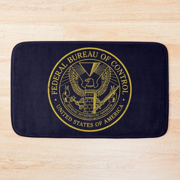 Item preview, Federal Bureau of Control | Control Game Logo | Distressed Logo designed and sold by surik-.