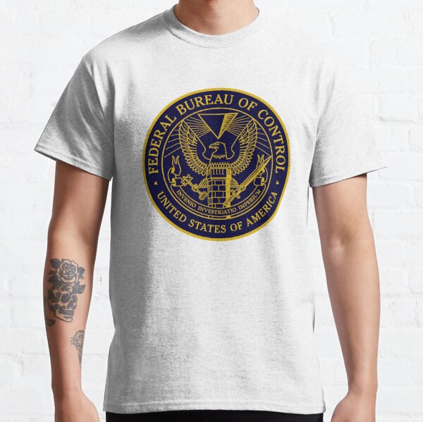 Federal Bureau of Control | Control Game Logo | Clean Logo Classic T-Shirt