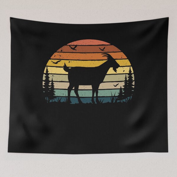 Item preview, Goat Retro Vintage  designed and sold by rafaeltto.