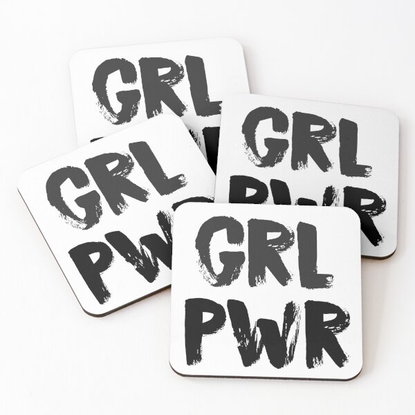 Item preview, GRL PWR - girl power, feminism quote designed and sold by Digital  Cloud.