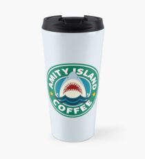 Amity Island Coffee (JAWS) - Starbucks Travel Mug