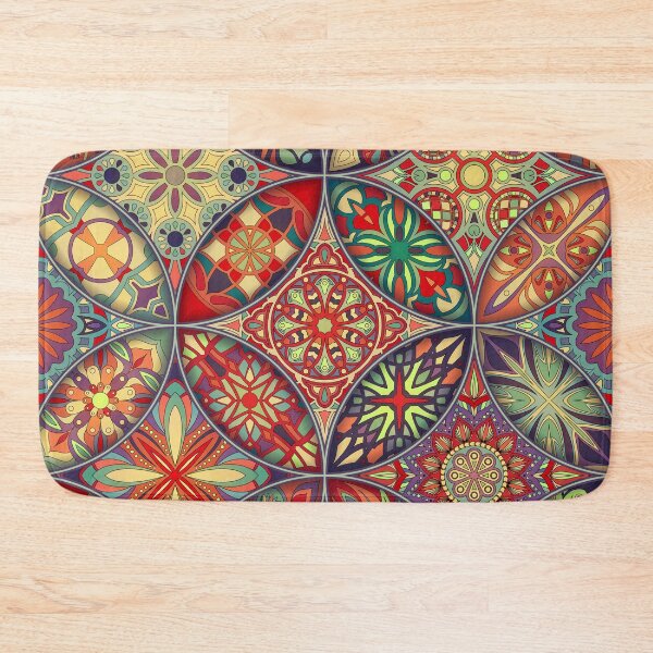 Item preview, Floral Pattern Flower Boho Mandala designed and sold by FotoArtist.