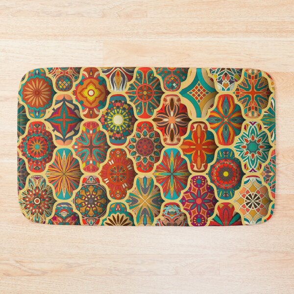 Item preview, Floral Pattern Flower Boho Mandala designed and sold by FotoArtist.