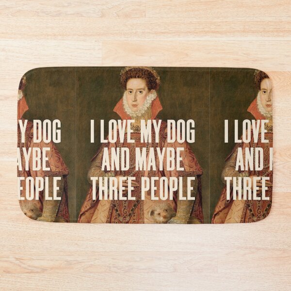 Item preview, I love my dog and maybe 3 people designed and sold by honestdef.