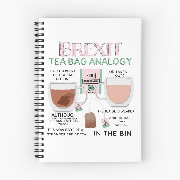 Item preview, Brexit Tea Bag Analogy - James Acaster designed and sold by FilthyAnnaMalle.