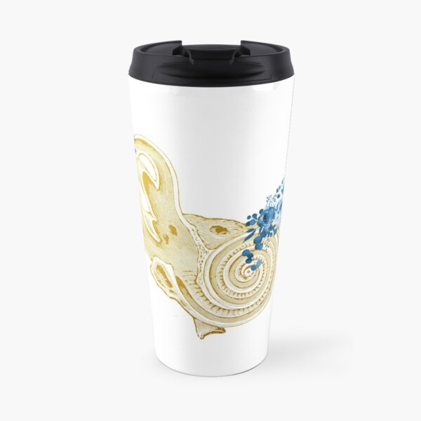 Human ear Travel Mug