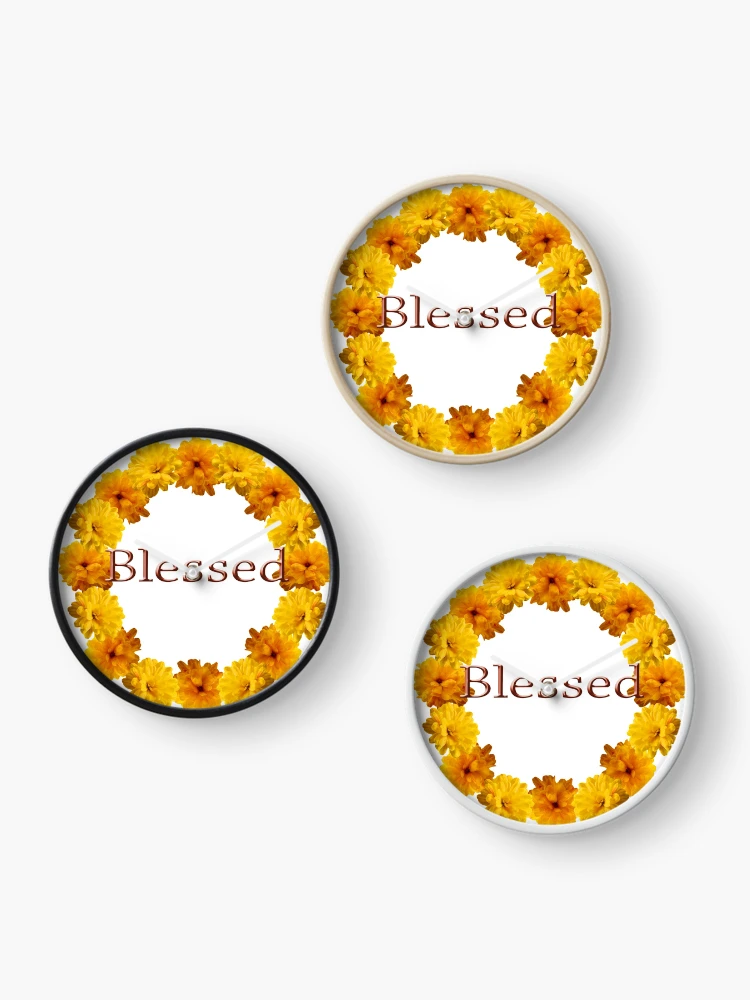Thumbnail 3 of 4, Clock, Blessed designed and sold by Jen-Perry.