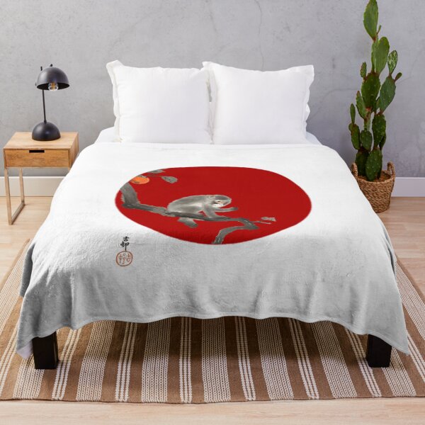 Item preview, Japanese Flag - Monkey designed and sold by weavernap.