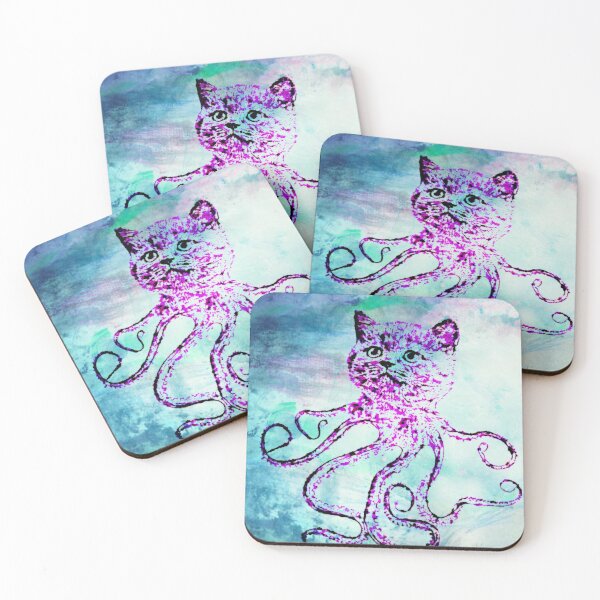 Item preview, Kitty Kraken  designed and sold by WeirdCvlt.