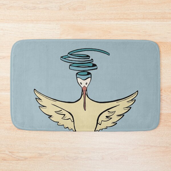 Item preview, Brainless Crane Bird is Flying designed and sold by Otter-Grotto.