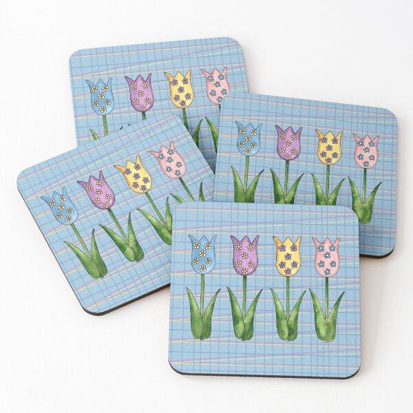 Item preview, Tulip Row  designed and sold by ShelleyYlstArt.