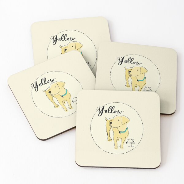 Item preview, Yellow Labrador Retriever Puppy dog doodle - Yellow is my Favorite Color designed and sold by mkopka.