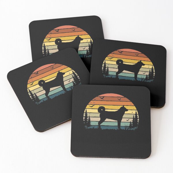Item preview, Karelian Bear Dog Retro Vintage  designed and sold by rafaeltto.