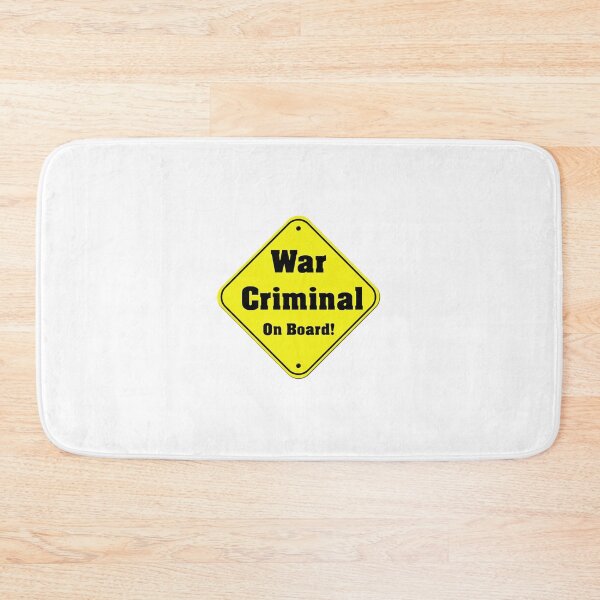 Item preview, War Criminal On Board! designed and sold by Dery4988.