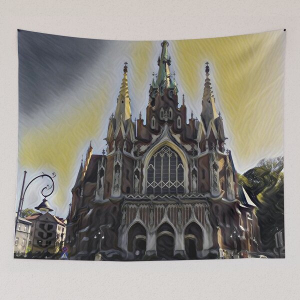Item preview, Cracow -St Joseph Church designed and sold by AidaArt.