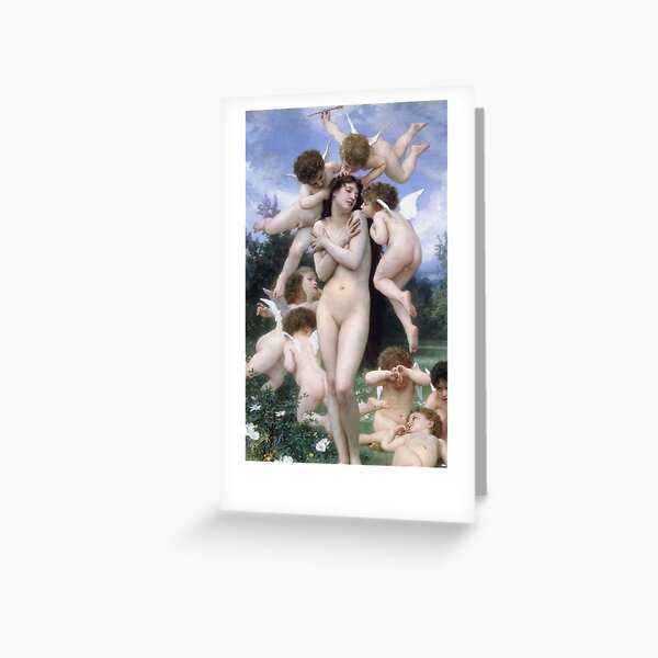 Item preview, William-Adolphe Bouguereau - The Return Of Spring designed and sold by vakashop.