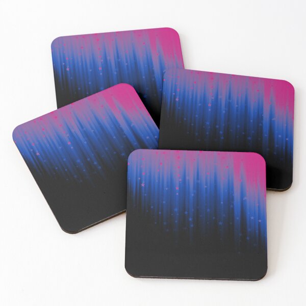Item preview, Bi Pride Falling Radiance and Stars designed and sold by Vernen Ink.