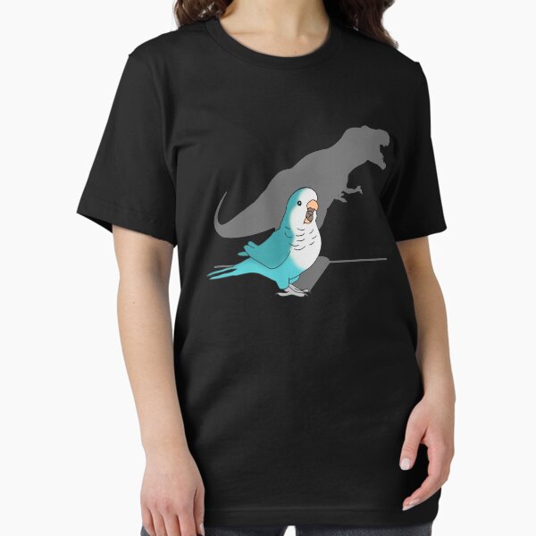 Item preview, T-rex blue monk parakeet designed and sold by FandomizedRose.