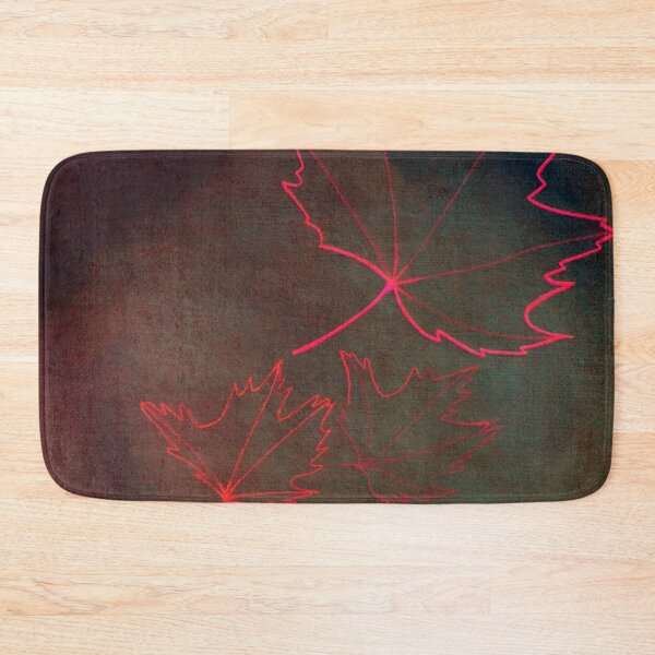 Item preview, leaves in pink designed and sold by TessAndre.
