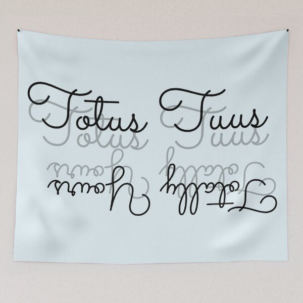 Item preview, Totus Tuus - Totally yours designed and sold by 21stCsaints.