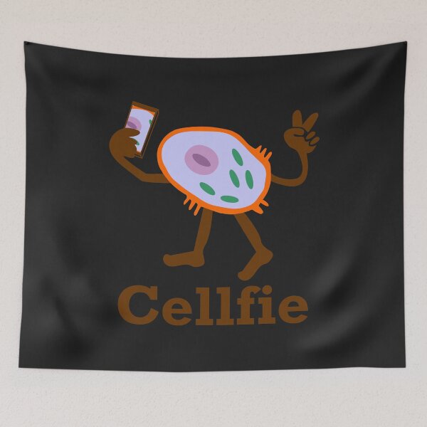 Item preview, CellFie selfie funny biology Science Teacher gift designed and sold by hadleydesigns.