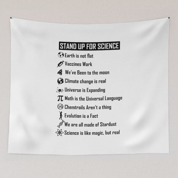 Item preview, STAND UP FOR SCIENCE Funny Science STEM gift for Teacher designed and sold by hadleydesigns.
