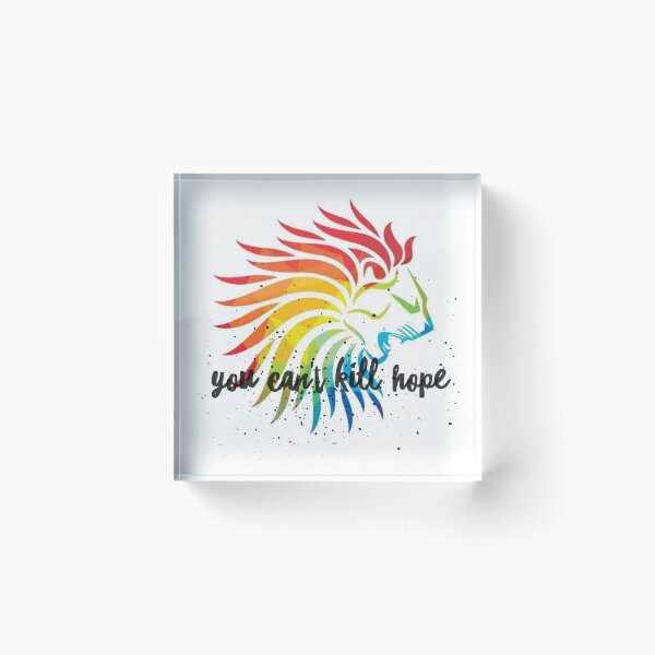 Item preview, Lion's Pride: You Can't Kill Hope! Gamer Pride for Making New Friends with designed and sold by CloudDance.
