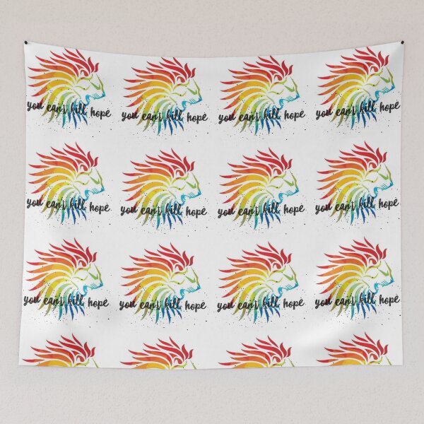 Item preview, Lion's Pride: You Can't Kill Hope! Gamer Pride for Making New Friends with designed and sold by CloudDance.