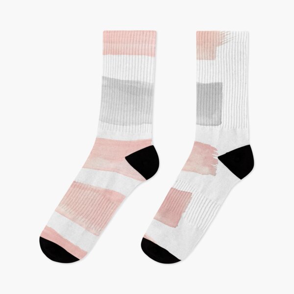 Item preview, peach gray watercolor  designed and sold by ElaSzczepaniak.