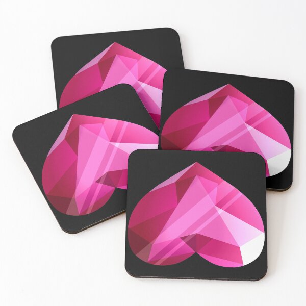 Item preview, Steven Universe - Spinel Heart Gem 2nd Form - Black Background designed and sold by MokaMizore97.