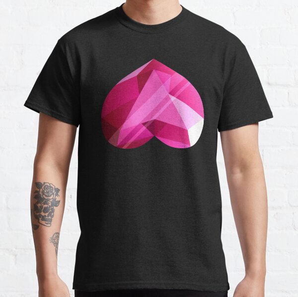 Steven Universe - Spinel Heart Gem 2nd Form - Black Background Classic T-Shirt
