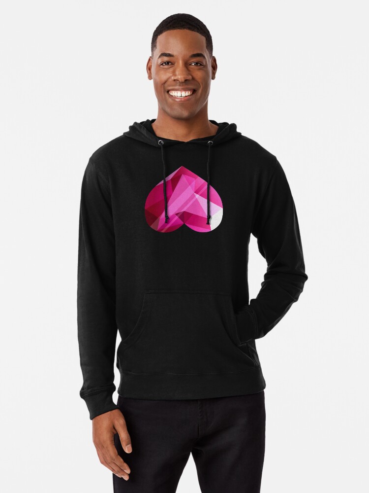 Steven Universe Spinel Heart Gem 2nd Form Black Background