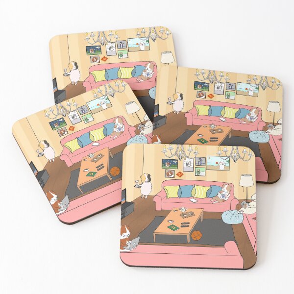 Item preview, The loving house of guinea pigs designed and sold by mondesign26.