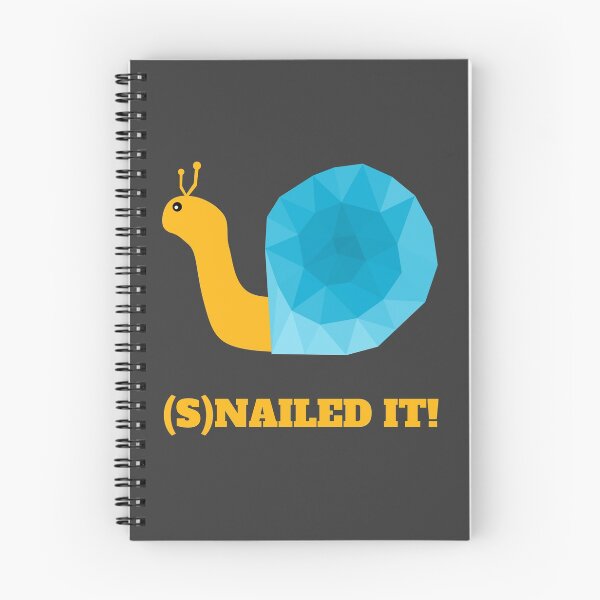 Item preview, You Snailed It! designed and sold by Bug & Brush.