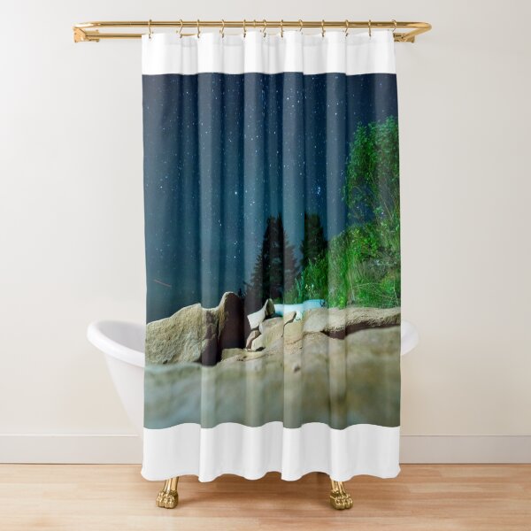 PEI Night sky Shower Curtain