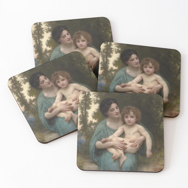 Item preview, William-Adolphe Bouguereau - The Younger Brother  designed and sold by vakashop.