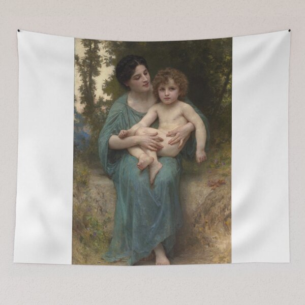 Item preview, William-Adolphe Bouguereau - The Younger Brother  designed and sold by vakashop.
