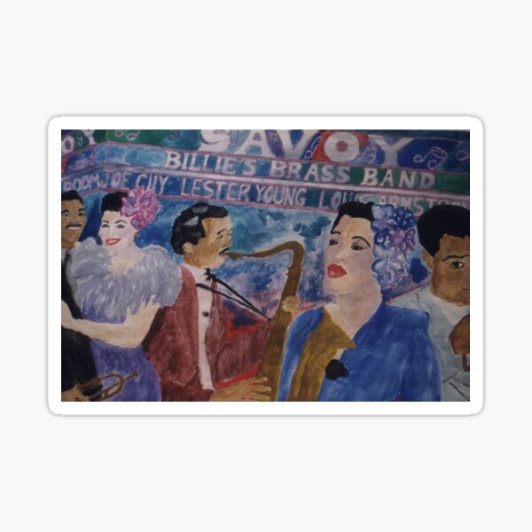 Billie's Brass Band Sticker