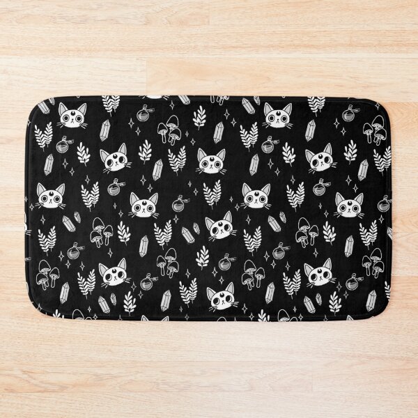 Item preview, BW Witchy cat designed and sold by .Aria ..
