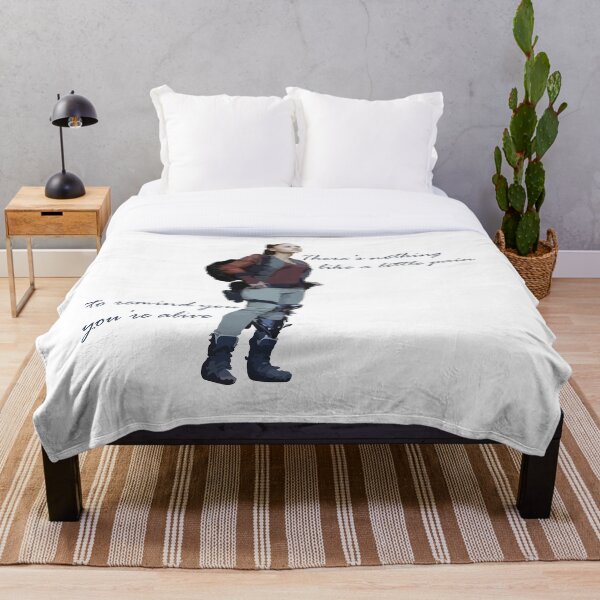 Raven Reyes - Little pain Throw Blanket